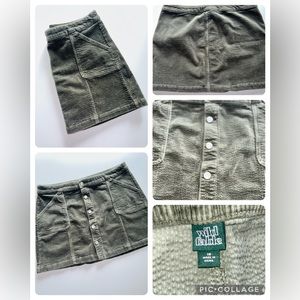 Wild Fable Corded Skirt